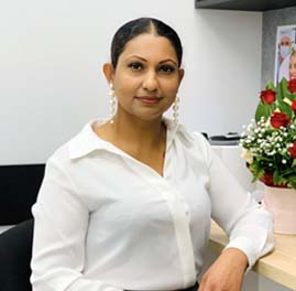 Gayani D.M. is a registered cosmetic nurse